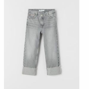 Zara Kids Turned Up Crossover Jeans